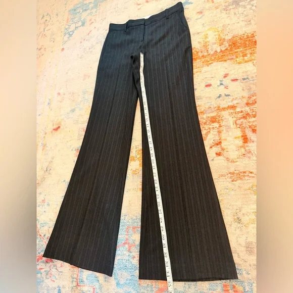 NWT Theory Charcoal Flare‎ 34”Pants wool blend size4 - Picture 10 of 13